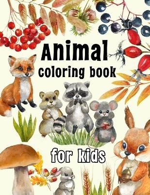 Animal Coloring Book for Kids - Helga Ramirez-Santos