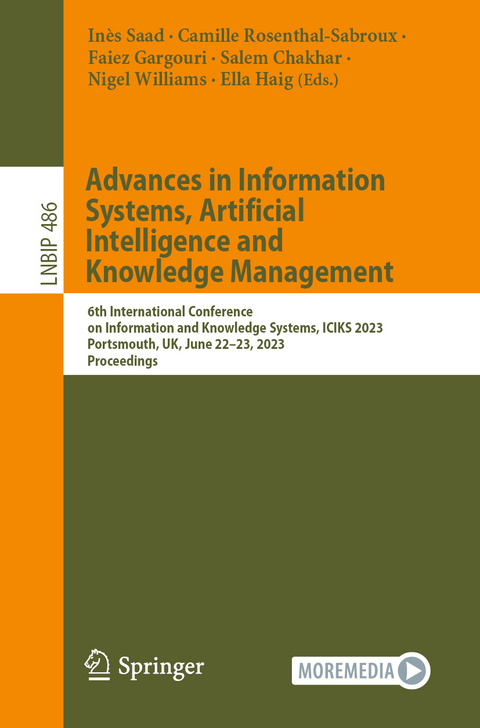 Advances in Information Systems, Artificial Intelligence and Knowledge Management - 