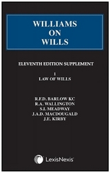 Williams on Wills - Barlow, R F D; Wallington, R A; Meadway, S L; MacDougald, J.A.D.; Kirby, J E