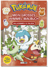 Pokémon: Mein großes Wimmel-Malbuch - Willkommen in Paldea! -  Pokémon,  Panini