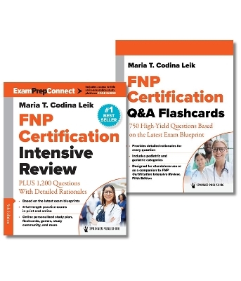 FNP Certification Intensive Review, Fifth Edition, and Q&A Flashcards Set - Maria T. Codina Leik