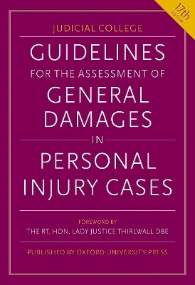 Guidelines for the Assessment of General Damages in Personal Injury Cases -  Judicial College