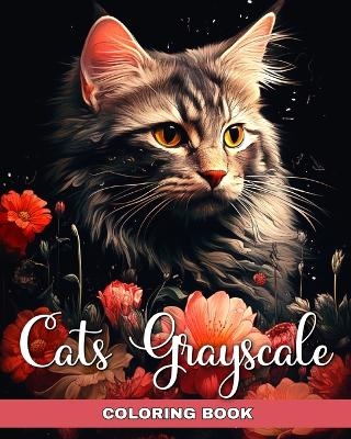 Cats Grayscale Coloring Book - Regina Peay