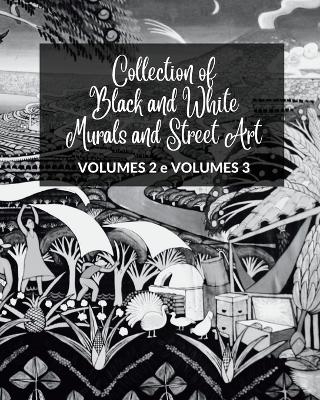 Collection of Black and White Murals and Street Art - Volumes 2 and 3 - Frankie The Sign
