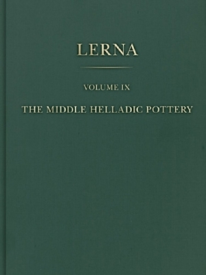 The Middle Helladic Pottery - Lindsay C. Spencer