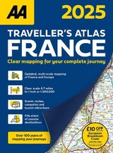 AA Traveller's Atlas France 2025 - 