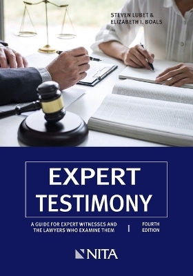 Expert Testimony - Steven Lubet, Elizabeth I Boals