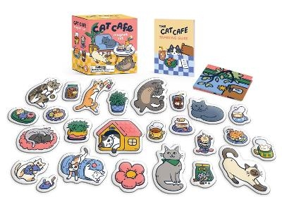 Cat Cafe Magnet Set - Alasdair Stuart