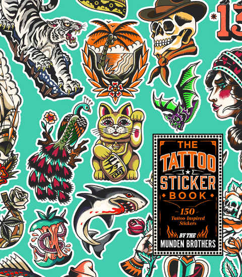 The Tattoo Sticker Book -  Megamunden