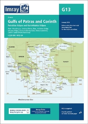 G13 Gulfs of Patras and Corinth - Imray Imray