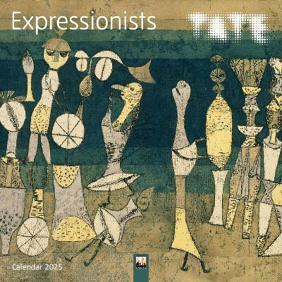 Tate Expressionists Wall Calendar 2025 - Flame Tree