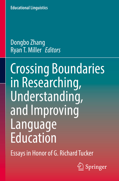 Crossing Boundaries in Researching, Understanding, and Improving Language Education - 