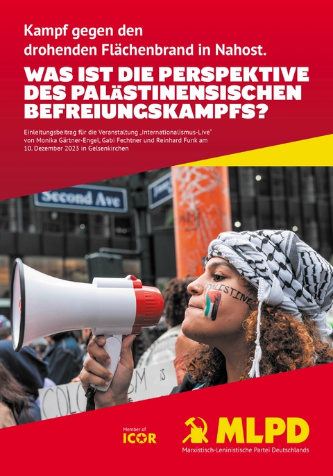 Was ist die Perspektive des palästinensischen Befreiungskampfs? - Gabi Fechtner, Monika Gärtner-Engel, Reinhard Funk