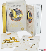 Azra's Golden Lenormand: 36 Golden Lenormand cards in modern, enchanting design, m. 1 Buch, m. 36 Beilage, 2 Teile - Azra Manzoor