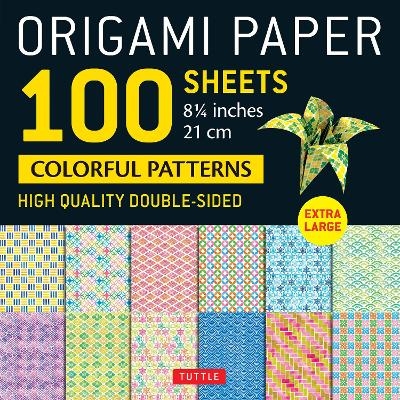 Origami Paper 100 sheets Colorful Patterns 8 1/4" (21 cm) - 