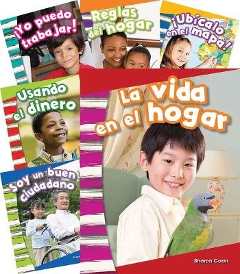 Social Studies Kindergarten 10-Book Spanish Set -  Multiple Authors