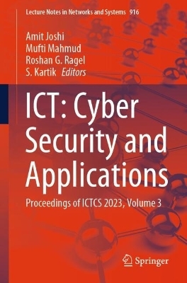 ICT: Cyber Security and Applications - 