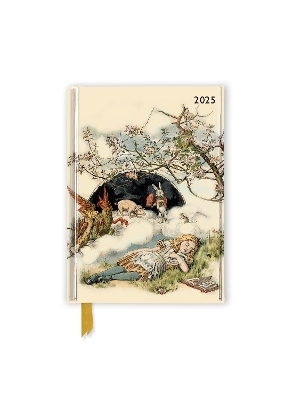 British Library: Alice Asleep 2025 Luxury Pocket Diary Planner - Week to View - 