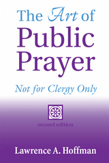 Art of Public Prayer (2nd Edition) -  PhD Rabbi Lawrence A. Hoffman
