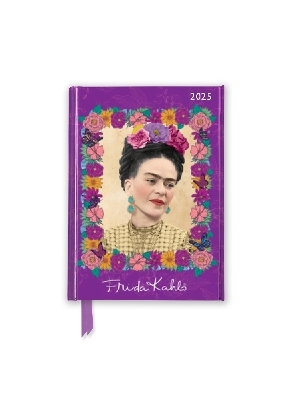 Frida Kahlo 2025 Luxury Pocket Diary Planner - Week to View - 