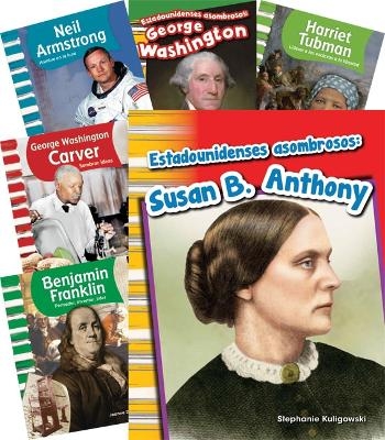 Biographies K-1, 10-Book Spanish Set -  Multiple Authors