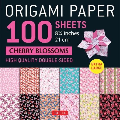 Origami Paper 100 sheets Cherry Blossoms 8 1/4" (21 cm) - 