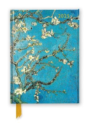 Vincent van Gogh: Almond Blossom 2025 Luxury Diary Planner - Page to View with Notes - 