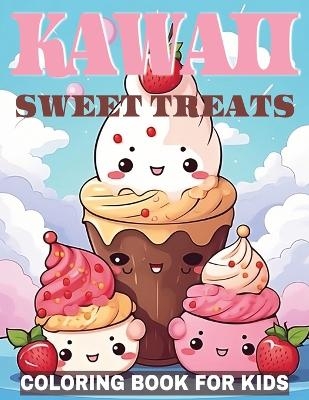 Kawaii Sweet Treats Coloring Book for Kids - Marobooks Publishing