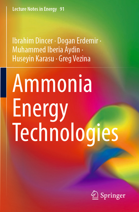 Ammonia Energy Technologies - Ibrahim Dincer, Dogan Erdemir, Muhammed Iberia Aydin, Huseyin Karasu, Greg Vezina