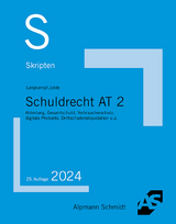 Skript Schuldrecht AT 2 - Langkamp, Tobias; Lüdde, Jan Stefan