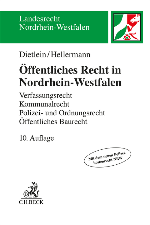 Öffentliches Recht in Nordrhein-Westfalen - Johannes Dietlein, Johannes Hellermann