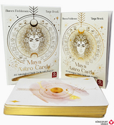 Maya Astro Cards: 44 astrological oracle cards with booklet, m. 1 Buch, m. 44 Beilage, 2 Teile - Bianca Feddersen