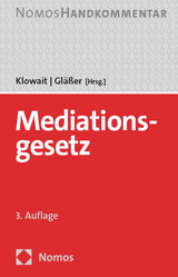 Mediationsgesetz - Klowait, Jürgen; Gläßer, Ulla