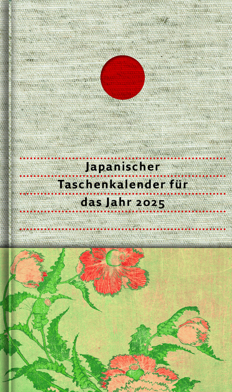Japanischer Taschenkalender für das Jahr 2025 -  Matsuo Bashô