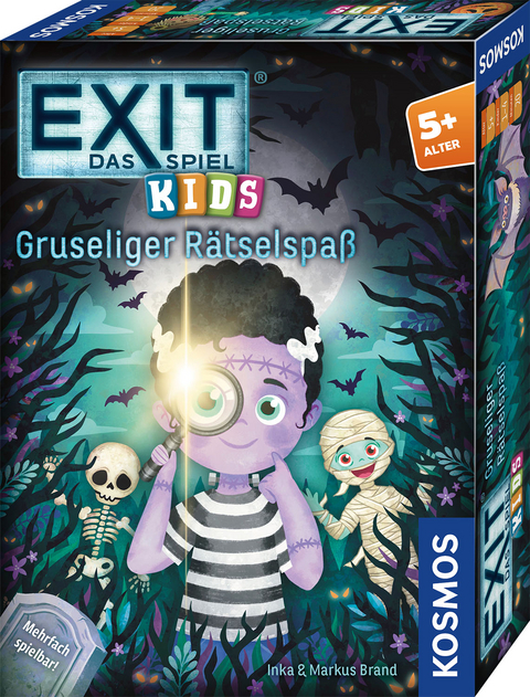 EXIT® - Das Spiel - Kids: Gruseliger Rätselspaß - Inka Brand,  Brand Markus