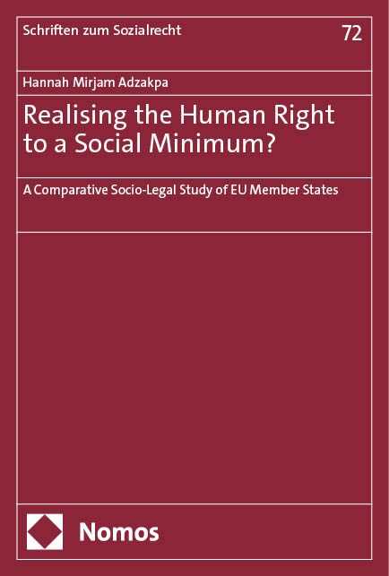 Realising the Human Right to a Social Minimum? - Hannah Mirjam Adzakpa