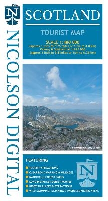 Nicolson Scotland Tourist Map - Val Fry