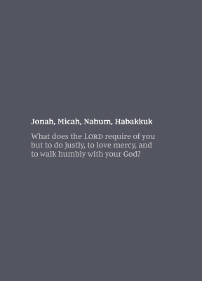 NKJV Bible Journal - Jonah, Micah, Nahum, Habakkuk -  Thomas Nelson