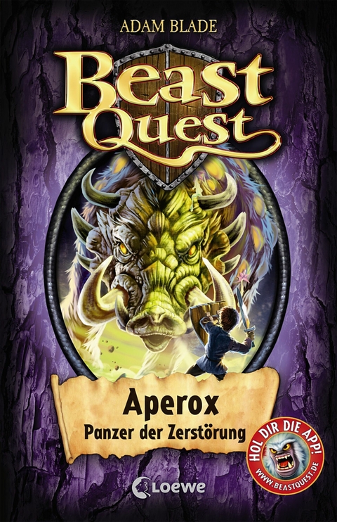 Beast Quest (Band 48) - Aperox, Panzer der Zerstörung - Adam Blade