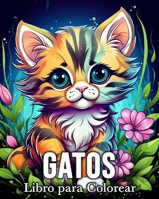 Gatos Libro para Colorear - Mandykfm Bb