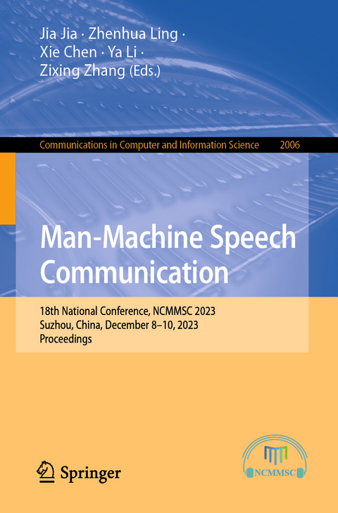 Man-Machine Speech Communication - 