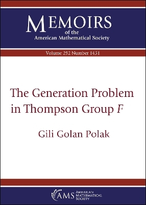 The Generation Problem in Thompson Group $F$ - Gili Golan Polak