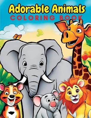 Adorable Animals Coloring Book for Kids - James Mwangi