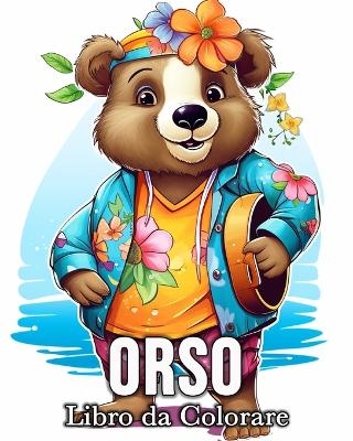 Libro da Colorare Orso - Mandykfm Bb