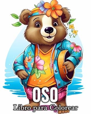 Oso Libro para Colorear - Mandykfm Bb