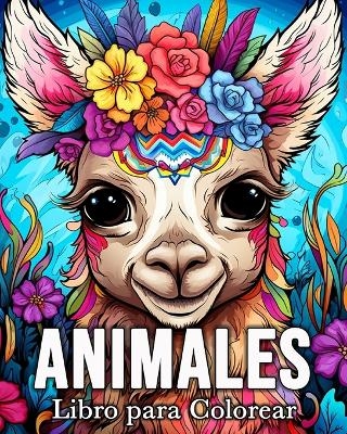 Libro Colorear Animales - Mandykfm Bb