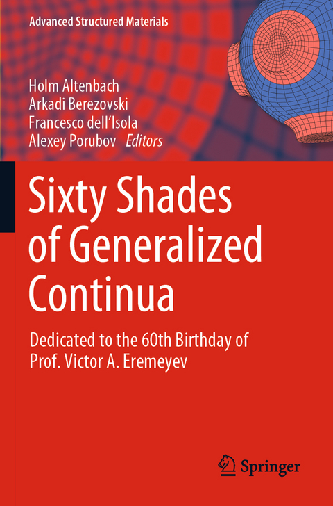 Sixty Shades of Generalized Continua - 