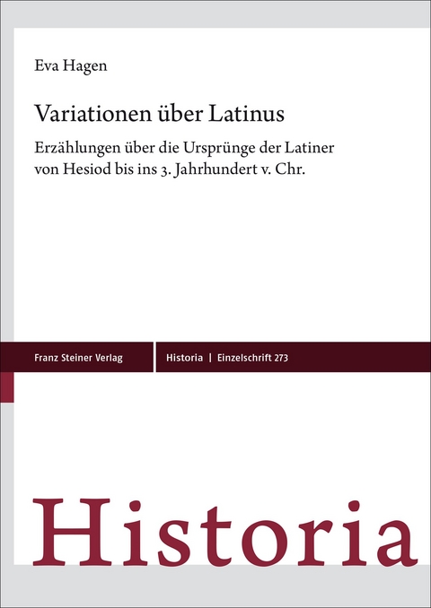 Variationen über Latinus - Eva Hagen