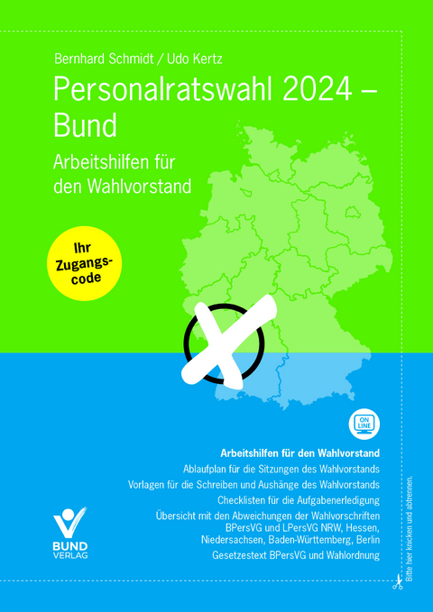 Personalratswahl 2024 - Bund - Bernhard Schmidt, Udo Kertz