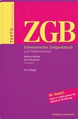 TEXTO ZGB - Büchler, Andrea; Raveane, Zeno